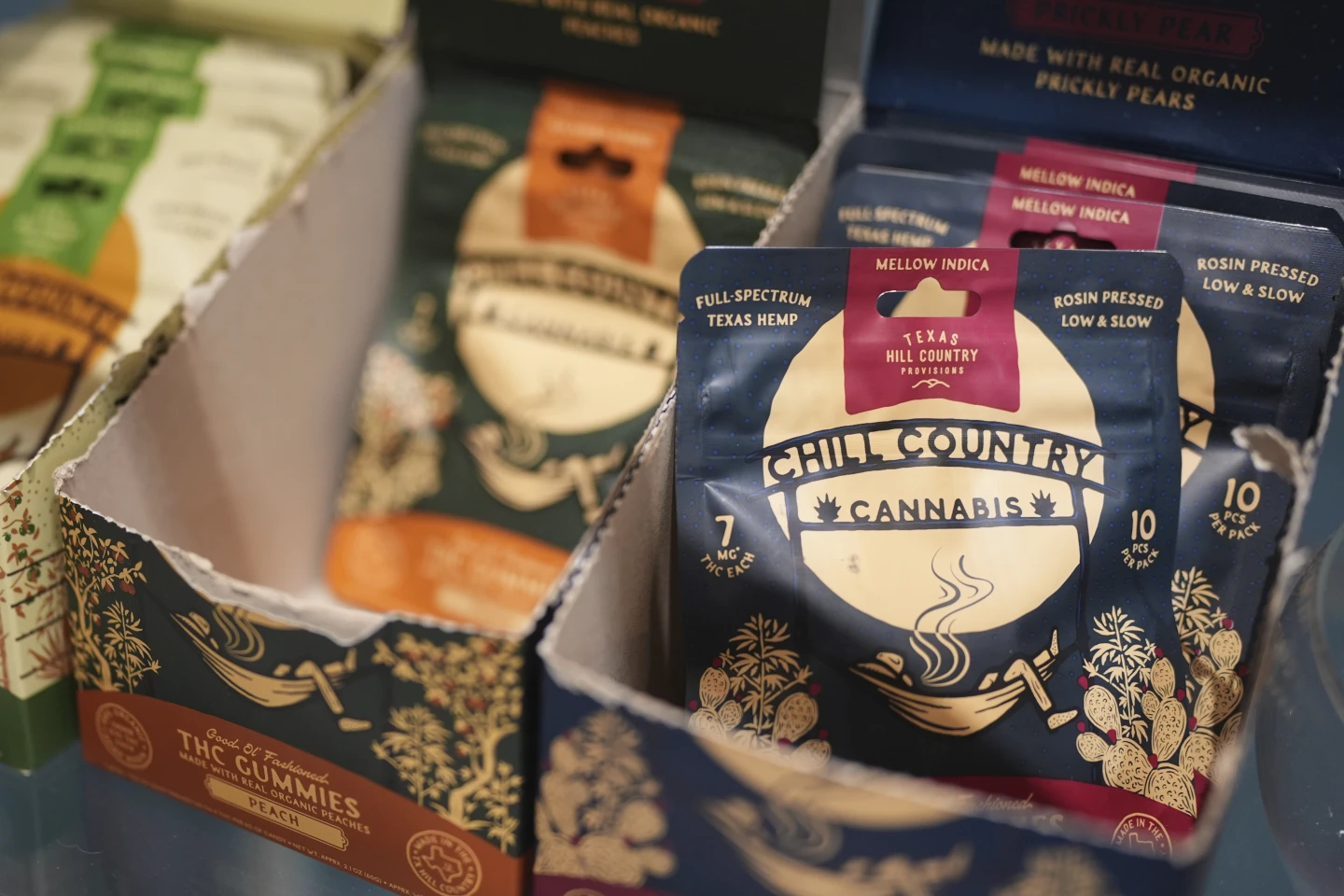 Gubernur Texas menolak RUU yang melarang semua produk THC